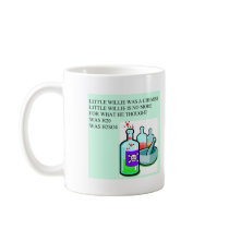chemistry little willie rhyme coffee mug