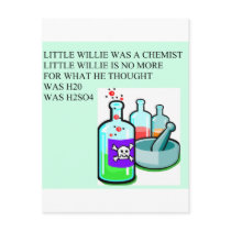 chemistry little willie rhyme
