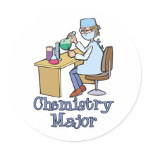 Chemistry Major Stickers