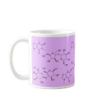 chemistry of tea and coffee in purple mugs