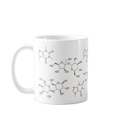 Chemistry of Tea and Coffee Mug by Neon_Rainbow