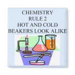 chemistry rule 2 refrigerator magnet