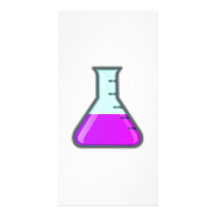 Chemistry Science Beaker Picture Card