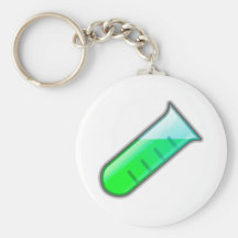 Chemistry Science Test Tube Keychains