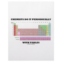 Chemists Do It Periodically With Tables