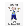 Chemo Bell - Yellow Ribbon Post Card