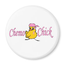 chemo chick magnets