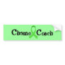Chemo Coach - Green Ribbon Bumper Stickers