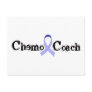 Chemo Coach - Periwinkle Ribbon Postcard