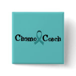 Chemo Coach - Teal Ribbon Pins