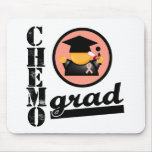 Chemo Grad Endometrial Cancer Ribbon Mouse Mats