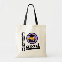 Chemo Grad General Cancer Ribbon Bag
