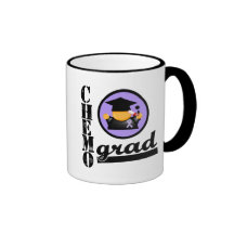 Chemo Grad General Cancer Ribbon Coffee Mugs