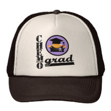 Chemo Grad General Cancer Ribbon Hat