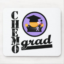 Chemo Grad General Cancer Ribbon Mouse Pad