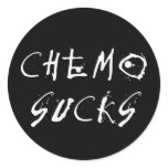 Chemo Sucks Sticker