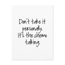 Chemo Talking Post Cards