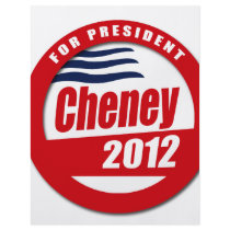 Cheney 2012 Button Personalized Flyer