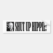 cheney_shutup_bmprstkr bumper sticker