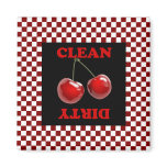 Chequerboard Cherries Magnet