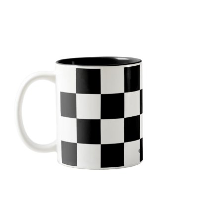 Chequerboard Mug by CrazyCups