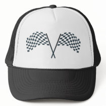Chequered flag hat