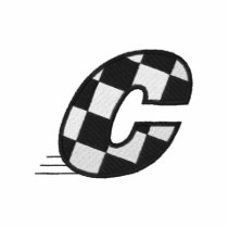 Chequered Flag Letter C