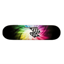Chequered Flag Spectrum Skate Boards