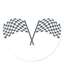 chequered flag stickers