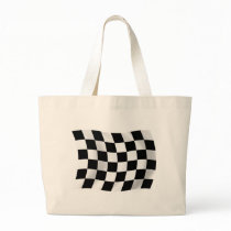 Chequered Flag Tote Bag