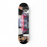 Chequered flag you win! skate deck