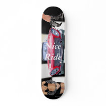 Chequered flag you win! skate deck