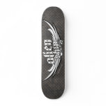 chequered plate skateboard