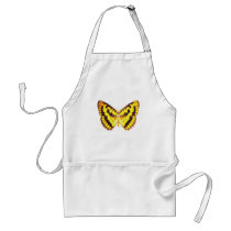 Chequered Skipper Butterfly Aprons