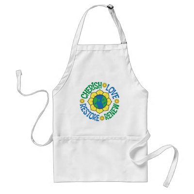 Cherish the Earth Apron by GardenObsessions