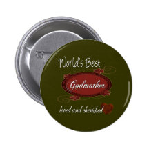 Cherished Godmother Pin