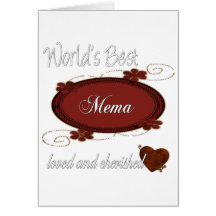 Cherished Mema Cards