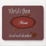 Cherished Mom Mouse Pads