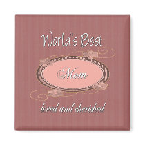 Cherished Mom Series magnets