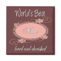 Cherished Mom Series magnets