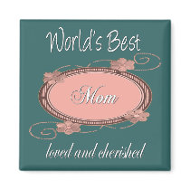 Cherished Mom Series magnets
