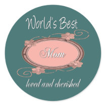 Cherished Mom Series stickers