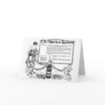 Chero Cola 1919 illustration New Year's Peace Card