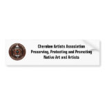 Cherokee Artists Association Bumper Sticker