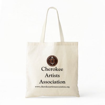 Cherokee Artists Association Tote Canvas Bags by CherokeeArtists