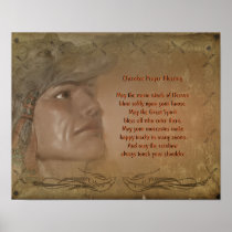 Cherokee  Blessing Native American Prayer Posters