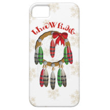 Cherokee Christmas Dream Catcher iPhone 5 Cases