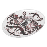 Cherokee stickball plate