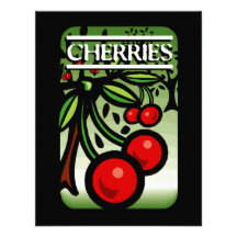 Cherries Custom Announcements