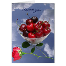 Cherries from Heaven Greeting Card